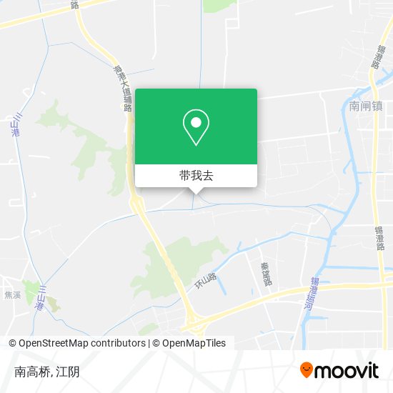 南高桥地图