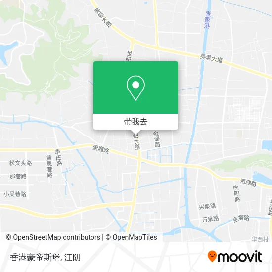 香港豪帝斯堡地图