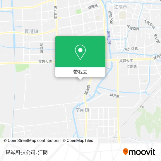 民诚科技公司地图