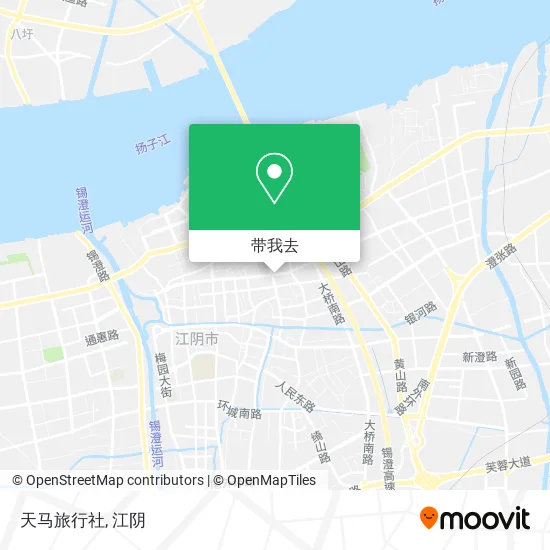 天马旅行社地图