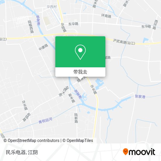 民乐电器地图