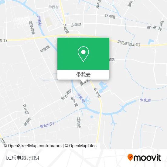 民乐电器地图