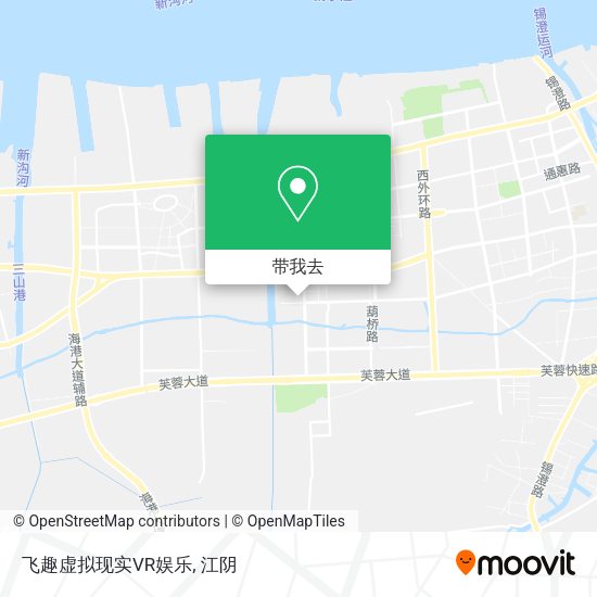 飞趣虚拟现实VR娱乐地图
