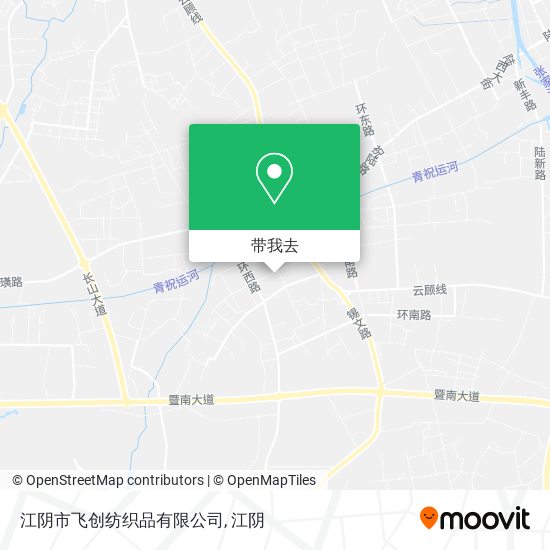 江阴市飞创纺织品有限公司地图