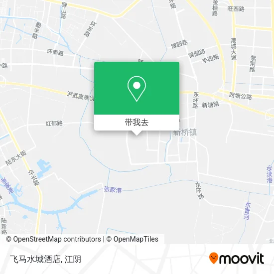 飞马水城酒店地图