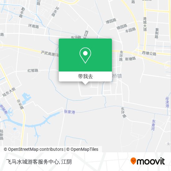 飞马水城游客服务中心地图