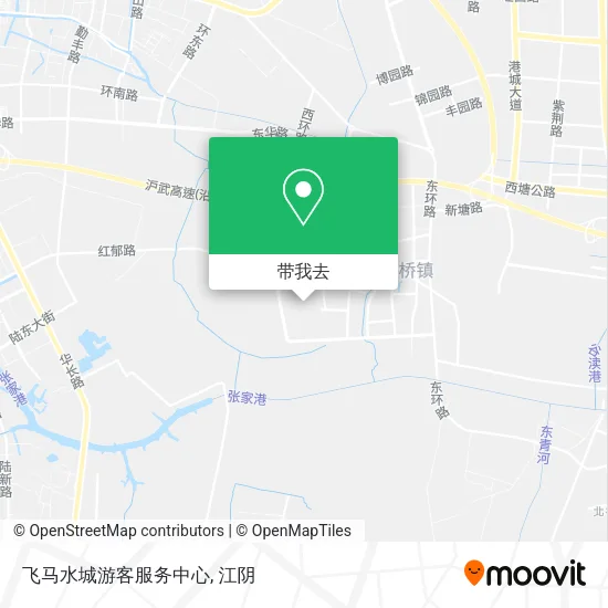 飞马水城游客服务中心地图