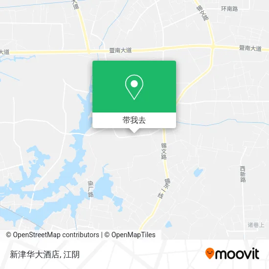 新津华大酒店地图