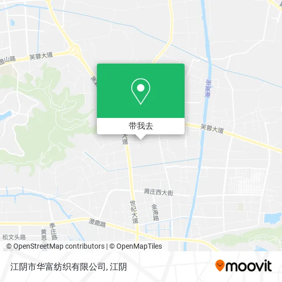 江阴市华富纺织有限公司地图