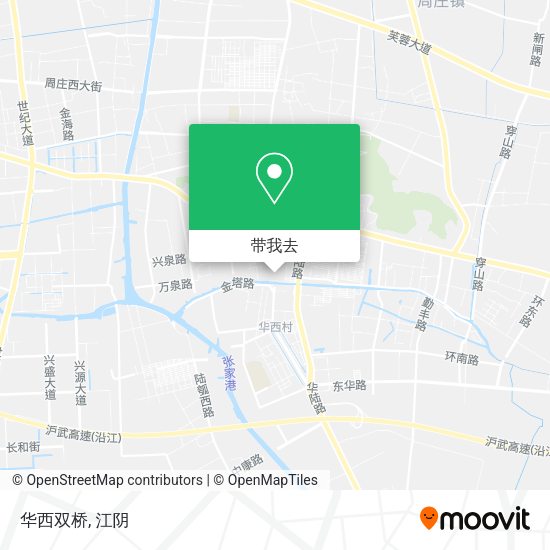 华西双桥地图