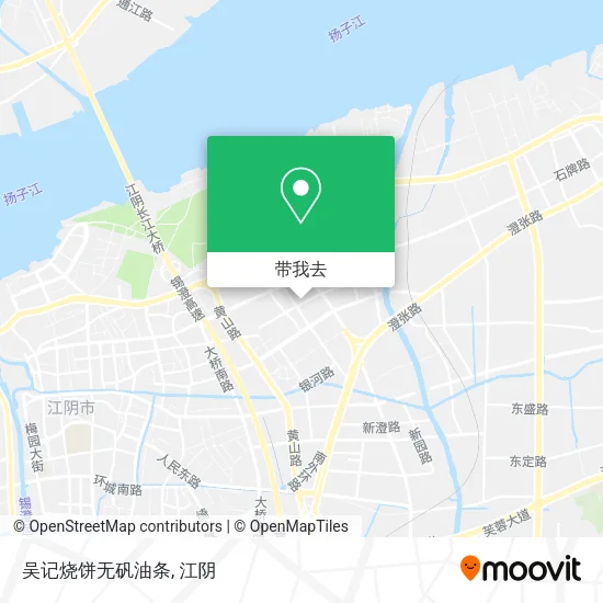 吴记烧饼无矾油条地图