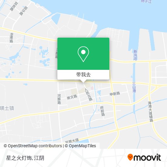 星之火灯饰地图