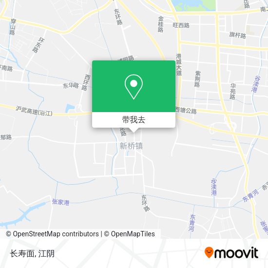 长寿面地图
