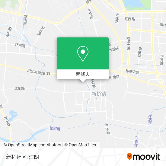 新桥社区地图