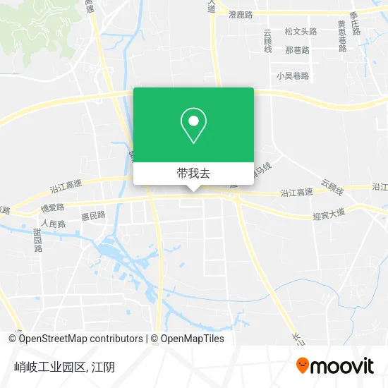 峭岐工业园区地图