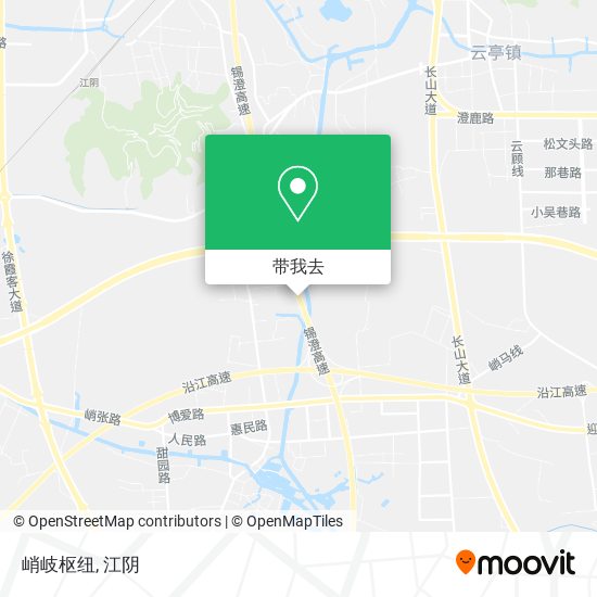 峭岐枢纽地图