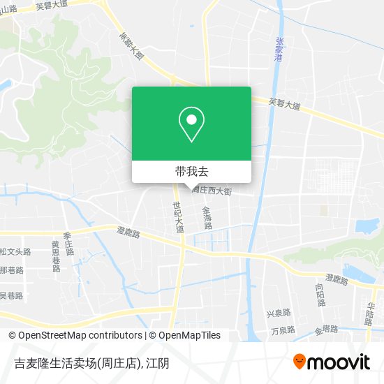 吉麦隆生活卖场(周庄店)地图
