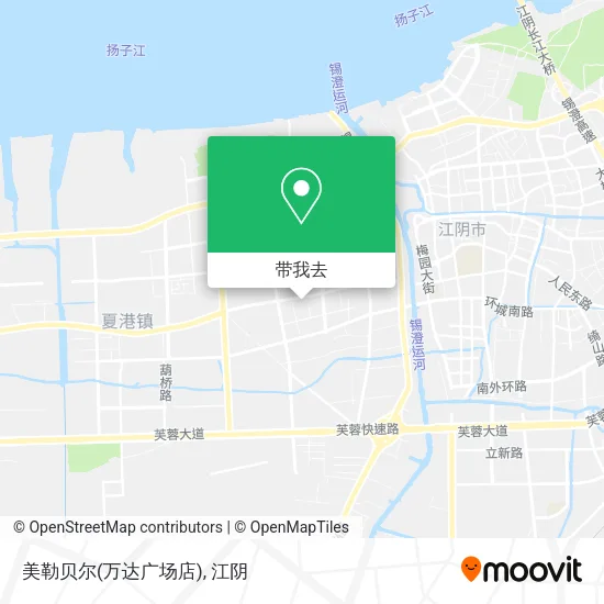 美勒贝尔(万达广场店)地图