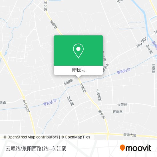 云顾路/景阳西路(路口)地图