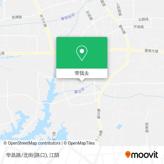 华昌路/北街(路口)地图