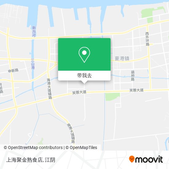 上海聚金熟食店地图
