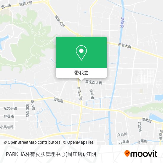 PARKHA朴荷皮肤管理中心(周庄店)地图