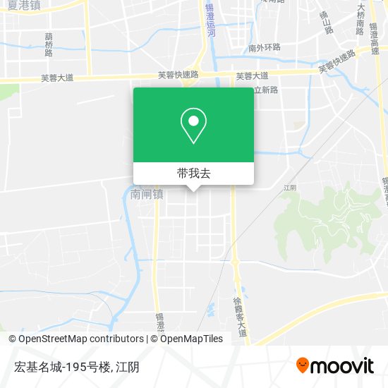宏基名城-195号楼地图