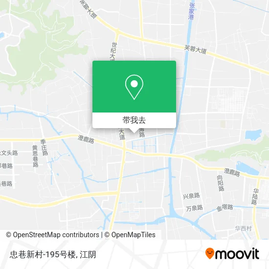 忠巷新村-195号楼地图