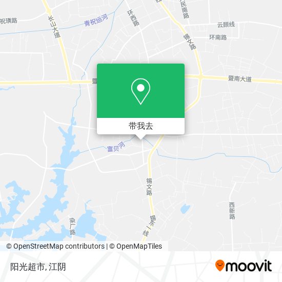 阳光超市地图
