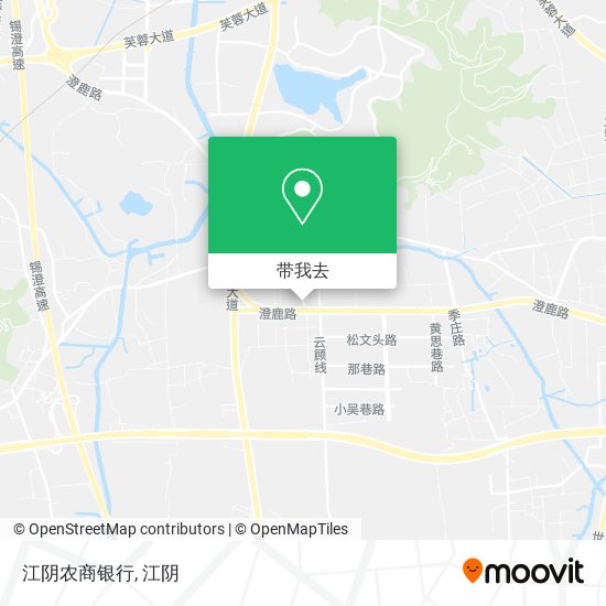 江阴农商银行地图