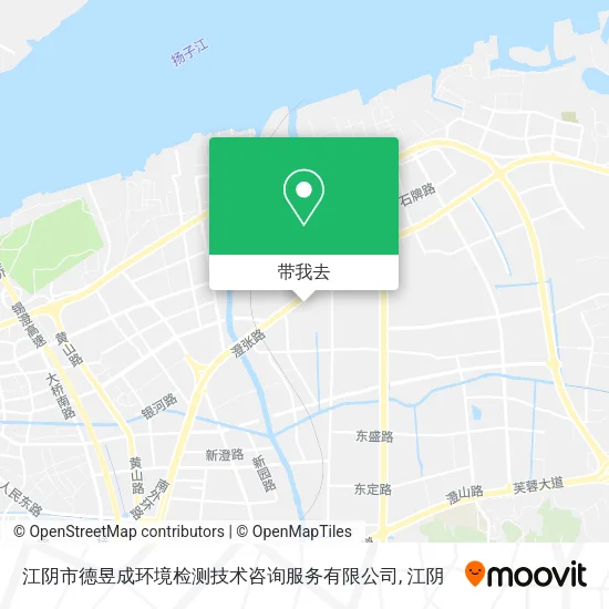 江阴市德昱成环境检测技术咨询服务有限公司地图