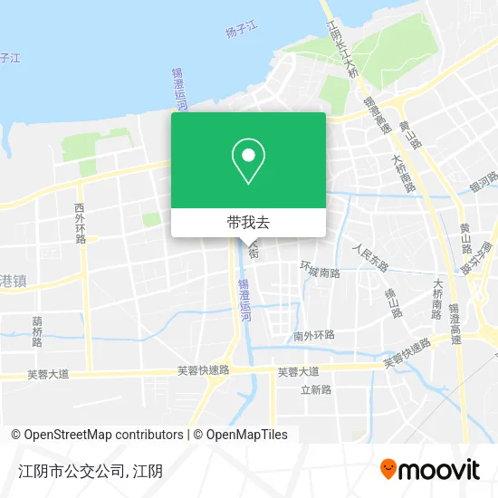 江阴市公交公司地图