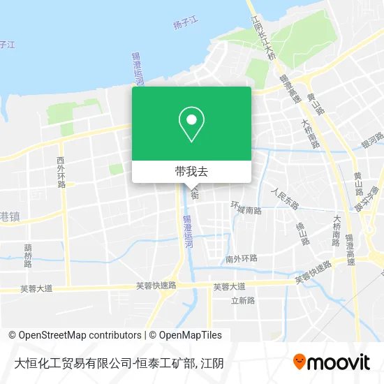 大恒化工贸易有限公司-恒泰工矿部地图