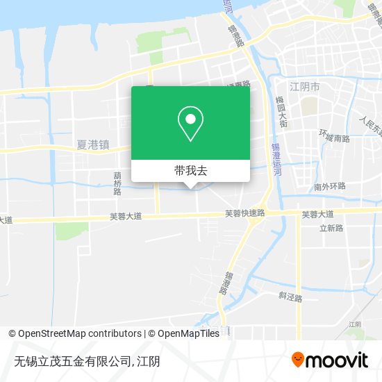 无锡立茂五金有限公司地图