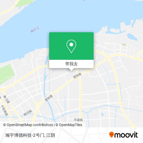 瀚宇博德科技-2号门地图