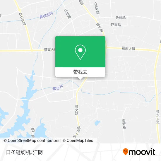 日圣缝纫机地图