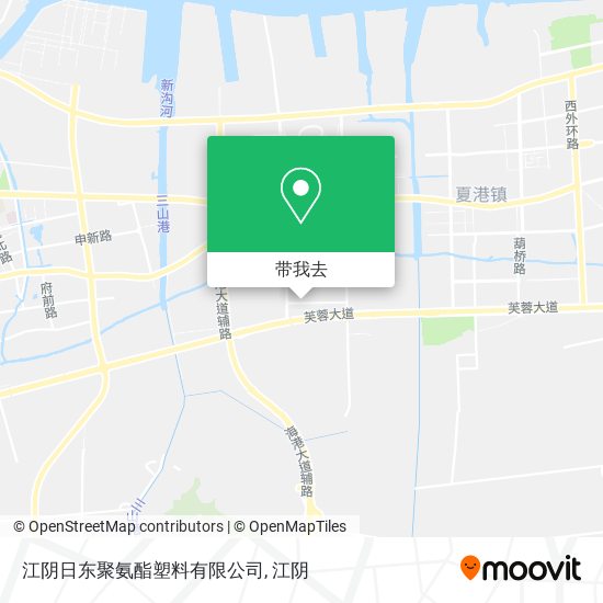 江阴日东聚氨酯塑料有限公司地图