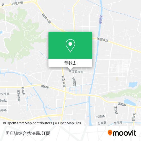周庄镇综合执法局地图