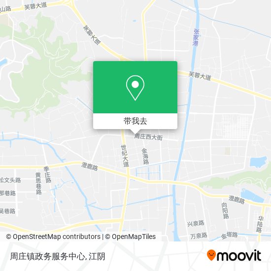 周庄镇政务服务中心地图