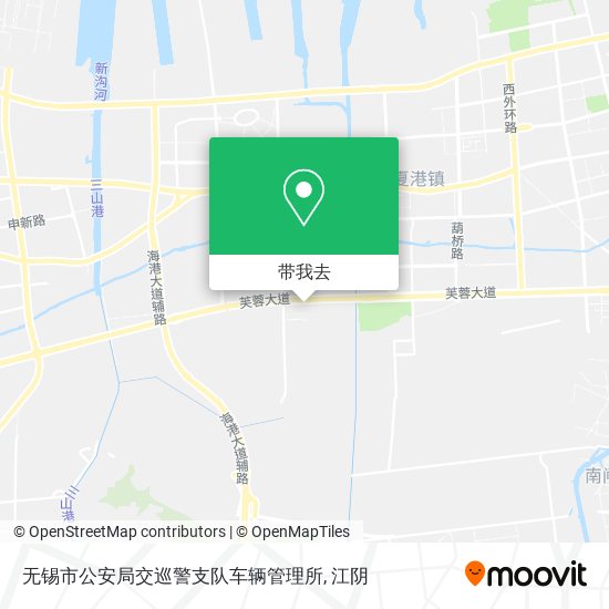 无锡市公安局交巡警支队车辆管理所地图