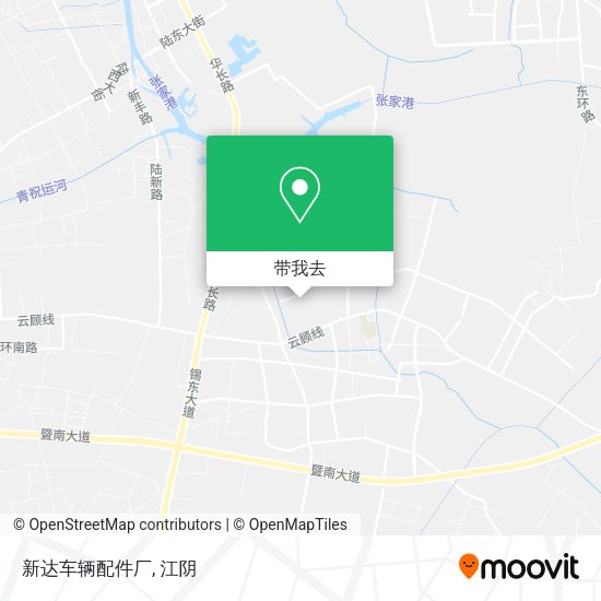 新达车辆配件厂地图