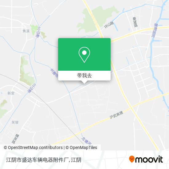 江阴市盛达车辆电器附件厂地图