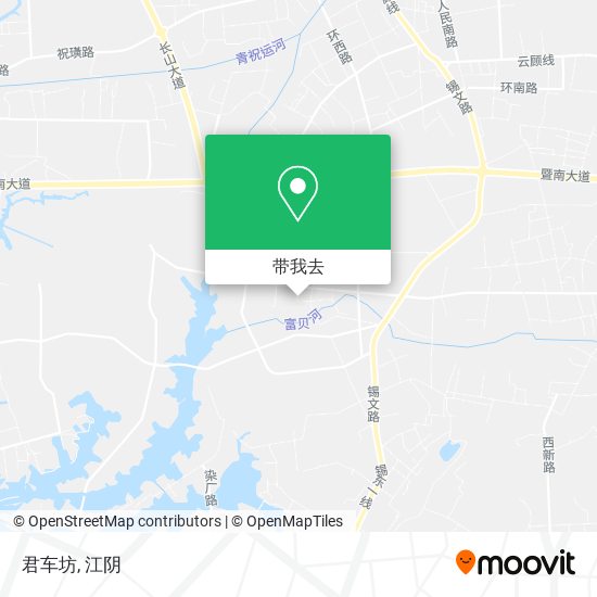 君车坊地图