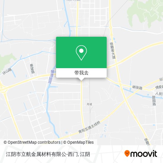 江阴市立航金属材料有限公-西门地图