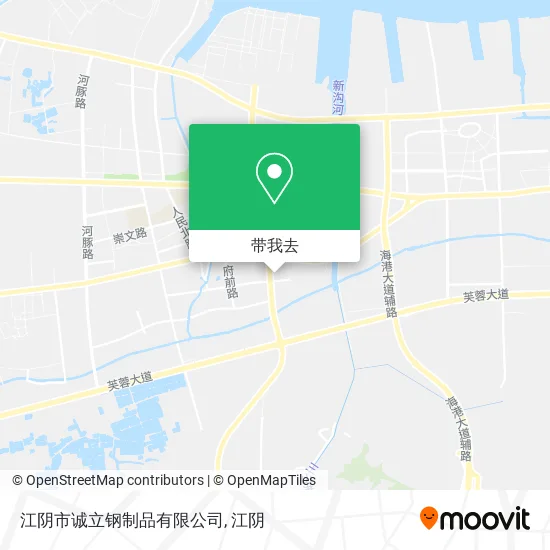 江阴市诚立钢制品有限公司地图