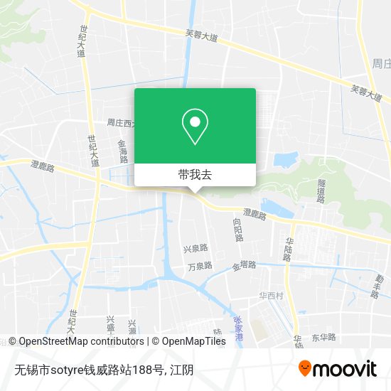 无锡市sotyre钱威路站188号地图