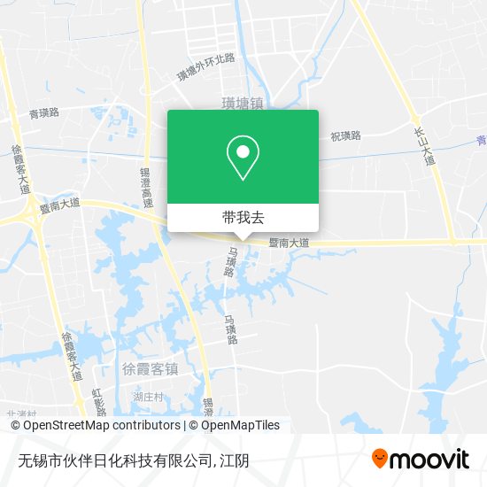 无锡市伙伴日化科技有限公司地图