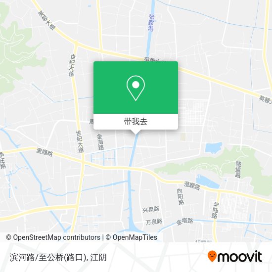 滨河路/至公桥(路口)地图
