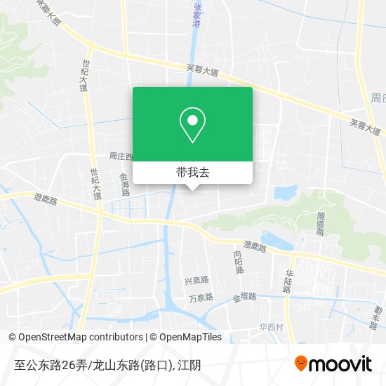 至公东路26弄/龙山东路(路口)地图