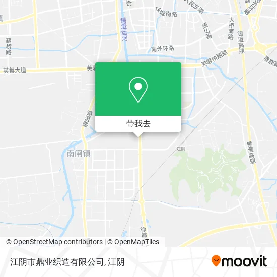 江阴市鼎业织造有限公司地图